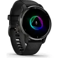 Garmin Venu 2 Plus schwarz/schiefergrau - Schwarz/Dunkelgrau