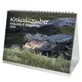 Krokodilzauber DIN A5 Tischkalender für 2026 Krokodile und Alligatoren - Seelenz