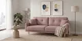 Home affaire 3-Sitzer TRIPLO optionale Schlafsofa mit Bettkasten, Maße B/T/H: 215/100/89 cm, Wahlweise Bettfunktion - Liegefläche 145x191 cm, Rücken-, Zierkissen