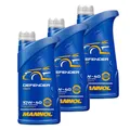 3x1 Liter MANNOL Defender 10W-40 Motoröl API SN ACEA A3/B4 MB 229.3 229.1
