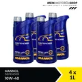 Mannol 7507 Defender 10W-40 VW Renault Peugeot Mercedes MB 4x1 Liter = 4 Liter