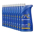 MANNOL 10W-40 Defender Motoröl teilsynthetisch VW 501.01, MB 229.1, 10x1 Liter