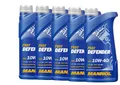 5x1 Liter 10W-40 Motoröl MANNOL DEFENDER VW 501 01 505 MB 229.1 A3 B3 API SL