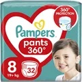 8006540499382 Pampers Pants Pieluchomajtki, rozmiar 8, 32 sztuk, 19kg+ Procter 