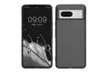kwmobile Handyhülle Case für Google Pixel 8, Hülle Silikon metallisch schimmernd - Handyhülle Cover