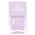Nails Inc Topless Hailey (lavendel) – Gel-Nagellack ohne UV – 1-Schritt-Maniküre mit bis zu 8 Tagen Halt – Schnelltrocknend, vegan & 21-free – Für Kinder & Erwachsene – ohne Base Coat & Top Coat