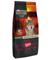 Dehner Wild Nature Hundefutter Mono Protein, Trockenfutter getreidefrei / zuckerfrei, für ausgewachsene Hunde, Ente / Fisch, 12 kg