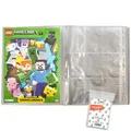 Bundle mit LEGO Minecraft Serie 1 Trading Cards - 1 Leere Sammelmappe + Exklusive Collect-it Hüllen