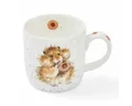 Wrendale Becher Wrendale Designs Porzellan-Becher Hamster Morgen beginnt die Diät, Porzellan