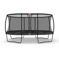 BERG Trampolin Grand Elite Regular 520 Grey mit AirFlow Pro inkl. Sicherheitsnetz Deluxe