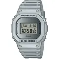 CASIO G-SHOCK Chronograph DW-5600FF-8ER, Quarzuhr,Armbanduhr,Herrenuhr,digital, bis 20bar wasserd. Resinarmband silberfarben