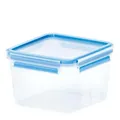 EMSA Quadratischer Behälter Clip & Close 16x16x6Cm 0,80 Lt.