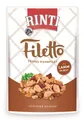 Rinti Filetto Huhn Lamm in Jelly 24x 100g Nassfutter Feuchtnahrung Hundefutter