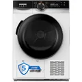 HEINNER HHPD-M8K3A++ – Wärmepumpentrockner 8 kg, Energieeffizienzklasse D, LED-Display, Sensor-Trocknung, 15 Programme, Weiß, 5 Jahre Garantie