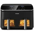 COSORI CAF-R901-AEU Dual Basket Heißluftfriteuse 1750 Watt Schwarz