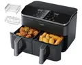 Cosori CAF-R901-AEU Doppelkammer Heißluftfritteuse 1750W 10 Funktionen schwarz