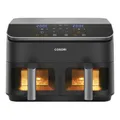 Cosori CAF-R 901-AEU Dual Basket Heißluftfritteuse 8,5L schwarz 1.750 Watt
