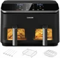 Fettfreie Fritteuse Air Fryer Cosori Dual Basket 1750 W 8,5 l Schwarz