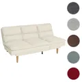 Schlafsofa HWC-M79, Gästebett Couch, Schlaffunktion Liegefläche 180x110cm, Stoff