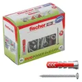 fischer DuoPower 6x30 S PH Dübel mit Schrauben 6 x 30 mm, 50 Stück 535463