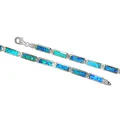Armband 925 Sterling Silber Damen F Armband 925/- Sterling Silber synth. Opal