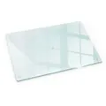 Tulup Schneidebrett Transparent Küchenbrett Servierbretter, (1-St), Gummifüße 52 cm x 80 cm