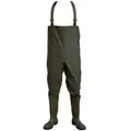 ELKA® Rainwear Wathose olive 600g mit langen Stiefeln 171700 , 1 Stück, Größe: 41