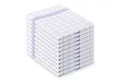Vaily Geschirrtuch Küchentücher im klassischen Design aus 100% Baumwolle, (10er Pack), Karriert