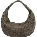 Campomaggi Marisa Handtasche Leder 30 cm  grau