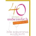 Verlag Dominique Grußkarten A - 52GD5840 - Grußkarte mit Umschlag - Format: 11,5 x 17 cm - "40. Ge