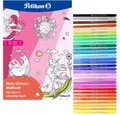 Pelikan Lernspielzeug Pelikan Malbuch Einhorn mit Stickern Set 2-teilig Colorella Star
