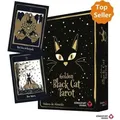 Golden Black Cat Tarot - Hochwertige Stülpdeckelschachtel mit Goldfolie
