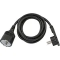 Brennenstuhl - 1168980020 Strom Verlängerungskabel Schwarz 2.00 M H05vv-f 3g 1,5 Mm2