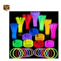 JOYIN Knicklichter Party Set 100 Stück 7 Farben Neon Leuchtstäbe