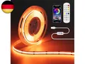 OULARA RGB COB LED Streifen USB 5V 2M mit Bluetooth Smart APP
