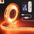 OULARA RGB COB LED Streifen USB 5V 2M mit Bluetooth Smart APP