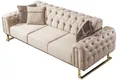 Villa Möbel Sofa Nova, 2-Sitzer 1 Teile, mit Relax-/Bettfunktion durch umklappbare Rückenlehne