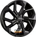 4 Alufelgen PLATIN P 97 Black Glossy 7,5x18 ET45 5x112 18 Zoll