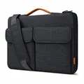 Inateck 360° Rundumschutz Laptoptasche Hülle Schultertasche Kompatibel mit 14 MacBook Pro M4/M3/M2/M1 Pro/Max 2024-2021, Macbook Air 13 M4 2025, M3/M2/M1 2012-2024, MacBook Pro 13 2012-2022