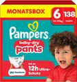 Pampers Baby-Dry Pants Größe 6, 138 Stück, 13kg-19kg, 360° auslaufsichere