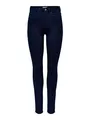 ONLY Damen Onlroyal skinny met hoge taille Jeans, Medium Blue Denim, 38W / 30L EU