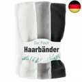 greate 3er Set Haarbänder Damen & Herren - Elastisches Haarband Damen -