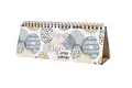 Sigel Buchkalender SIGEL JP101 Wochenplaner Jolie - Apricot Inspiration - undatiert - 53
