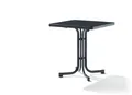 Sieger Gartenmöbel Klapptisch in Schiefer anthrazit, mecalit®-PRO - 69x72x69cm (BxHxT)