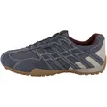 Geox Herren U Snake Original Sneaker, Lt Avio, 39 EU