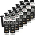 TECPO Benzinadditiv AGR Ventil Reiniger 12x 300ml Motorsystemreiniger Katalysator Lambdasonde Drosselklappe Injektor Additiv