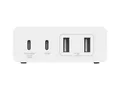 Belkin BOOST CHARGE GaN - Netzteil - 108 Watt - 4 Ausgabeanschlussstellen (2 x USB, 2 x USB-C)