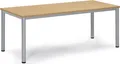 Besprechungstisch 180x80x72cm Gestell si Platte buche
