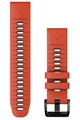 GARMIN Quickfit Silikonband 22 mm Flammenrot/Graphit 010-13280-04