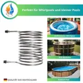 Firetwister® Poolheizung mit Feuer,Ø 32/38 mm Anschluss,Heizspirale